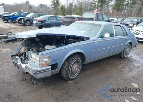 1984 Cadillac Seville z USA, uszkodzony, nr VIN 1G6AS6989EE826093